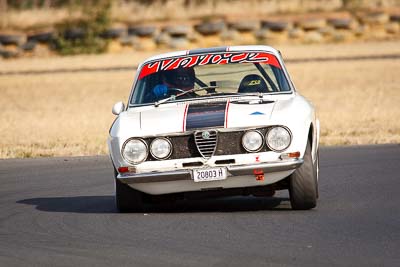 7;1969-Alfa-Romeo-GTV-1750;25-July-2010;Australia;Historic-Production-Sports-Cars;Morgan-Park-Raceway;Paul-Young;QLD;Queensland;Warwick;auto;motorsport;racing;super-telephoto