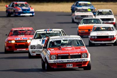 20;1977-Holden-Torana-A9X;25-July-2010;Australia;Group-C;Historic-Touring-Cars;Lindsay-Woollard;Morgan-Park-Raceway;QLD;Queensland;Warwick;auto;classic;motorsport;racing;super-telephoto;vintage