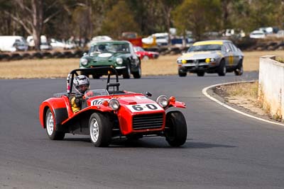 60;1975-Lotus-Seven-S4;25-July-2010;Australia;Historic-Production-Sports-Cars;Michael-Byrne;Morgan-Park-Raceway;QLD;Queensland;Warwick;auto;motorsport;racing;super-telephoto