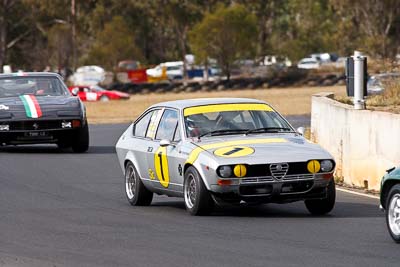 1;1979-Alfa-Romeo-Alfetta-GTV-2000;25-July-2010;Australia;Historic-Production-Sports-Cars;Morgan-Park-Raceway;QLD;Queensland;Tony-Karanfilovski;Warwick;auto;motorsport;racing;super-telephoto