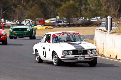 7;1969-Alfa-Romeo-GTV-1750;25-July-2010;Australia;Historic-Production-Sports-Cars;Morgan-Park-Raceway;Paul-Young;QLD;Queensland;Warwick;auto;motorsport;racing;super-telephoto