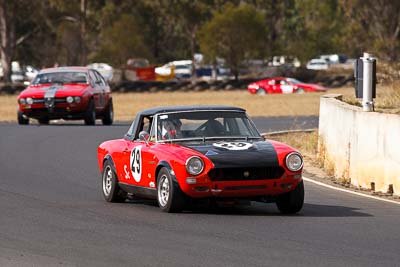 29;1972-Fiat-124-Sport-Coupe;25-July-2010;Australia;Historic-Production-Sports-Cars;Morgan-Park-Raceway;Norm-Singleton;QLD;Queensland;Warwick;auto;motorsport;racing;super-telephoto