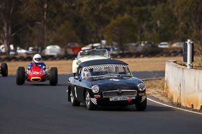3;1966-MGB;25-July-2010;Australia;Morgan-Park-Raceway;Peter-Rose;QLD;Queensland;Warwick;auto;motorsport;racing;super-telephoto