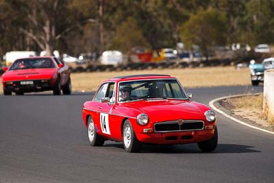 14;1978-MGB-GT;25-July-2010;Australia;Bruce-Johnston;Morgan-Park-Raceway;QLD;Queensland;Warwick;auto;motorsport;racing;super-telephoto