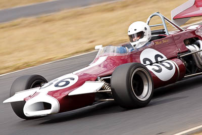 36;1972-Brabham-Dolphin;25-July-2010;Australia;Group-Q;Historic-Racing-Cars;Mark-Hulst;Morgan-Park-Raceway;QLD;Queensland;Warwick;auto;motorsport;racing;super-telephoto