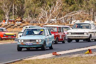 54;1970-Datsun-P510;25-July-2010;Australia;Group-N;Historic-Touring-Cars;Morgan-Park-Raceway;Paul-Gilbert;QLD;Queensland;Warwick;auto;classic;motorsport;racing;super-telephoto;vintage