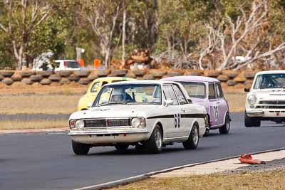 68;1968-Ford-Cortina-240-Mk-II;25-July-2010;Australia;Group-N;Historic-Touring-Cars;Kevin-Moore;Morgan-Park-Raceway;QLD;Queensland;Warwick;auto;classic;motorsport;racing;super-telephoto;vintage