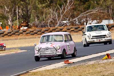 75;1964-Morris-Cooper-S;25-July-2010;Australia;Group-N;Guy-Vickerman;Historic-Touring-Cars;Morgan-Park-Raceway;QLD;Queensland;Warwick;auto;classic;motorsport;racing;super-telephoto;vintage