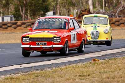 57;1971-Ford-Escort;25-July-2010;Australia;Group-N;Historic-Touring-Cars;Ian-Wilks;Morgan-Park-Raceway;QLD;Queensland;Warwick;auto;classic;motorsport;racing;super-telephoto;vintage