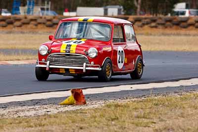 20;1964-Morris-Cooper-S;25-July-2010;Australia;Gregory-Wakefield;Group-N;Historic-Touring-Cars;Morgan-Park-Raceway;QLD;Queensland;Warwick;auto;classic;motorsport;racing;super-telephoto;vintage