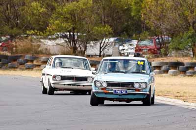 54;1970-Datsun-P510;25-July-2010;Australia;Group-N;Historic-Touring-Cars;Morgan-Park-Raceway;Paul-Gilbert;QLD;Queensland;Warwick;auto;classic;motorsport;racing;super-telephoto;vintage