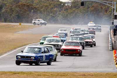 6;1971-Mazda-RX‒2;25-July-2010;Australia;Bob-Sudall;Group-N;Historic-Touring-Cars;Morgan-Park-Raceway;QLD;Queensland;Warwick;auto;classic;motorsport;racing;super-telephoto;vintage