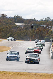22;6;1971-Mazda-RX‒2;1972-Mazda-RX‒2;25-July-2010;Australia;Bob-Sudall;Gary-Bonwick;Group-N;Historic-Touring-Cars;Morgan-Park-Raceway;QLD;Queensland;Warwick;auto;classic;motorsport;racing;super-telephoto;vintage