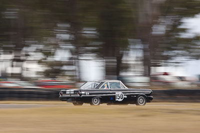 150;1964-Ford-Falcon-Sprint;25-July-2010;Australia;Group-N;Historic-Touring-Cars;John-Bryant;Morgan-Park-Raceway;QLD;Queensland;Warwick;auto;classic;motion-blur;motorsport;racing;super-telephoto;vintage