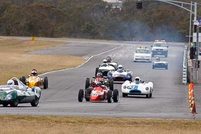 139;33;1956-Cooper-T39-Bobtail;1964-Venom-Formula-Vee;25-July-2010;Australia;Historic-Sports-Racing-Cars;Morgan-Park-Raceway;Paul-Savoy;QLD;Queensland;Stephen-Wilkins;Warwick;auto;motorsport;racing;super-telephoto