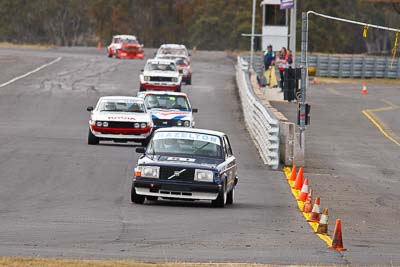 51;1981-Volvo-240T;25-July-2010;Australia;Group-A;Historic-Touring-Cars;Morgan-Park-Raceway;QLD;Queensland;Richard-Prince;Warwick;auto;classic;motorsport;racing;super-telephoto;vintage