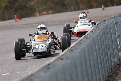 73;1973-Merlyn-Mk24;25-July-2010;Australia;Bill-Vesty;Group-F;Historic-Racing-Cars;Morgan-Park-Raceway;QLD;Queensland;Warwick;auto;motorsport;racing;super-telephoto