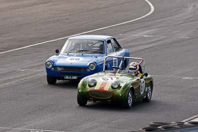 67;1959-Austin-Healey-Sprite;25-July-2010;Australia;Historic-Sports-Cars;Morgan-Park-Raceway;QLD;Queensland;Robin-Marshall;Warwick;auto;classic;motorsport;racing;super-telephoto;vintage