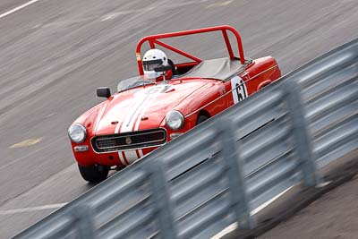 61;1969-MG-Midget;25-July-2010;Australia;Historic-Production-Sports-Cars;Morgan-Park-Raceway;QLD;Queensland;Ric-Forster;Warwick;auto;motorsport;racing;super-telephoto