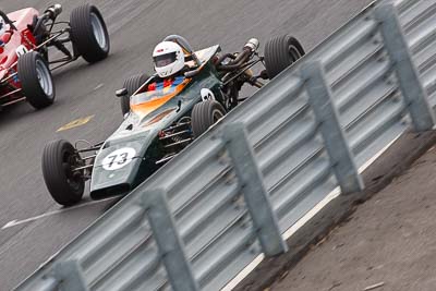 73;1973-Merlyn-Mk24;25-July-2010;Australia;Bill-Vesty;Group-F;Historic-Racing-Cars;Morgan-Park-Raceway;QLD;Queensland;Warwick;auto;motorsport;racing;super-telephoto