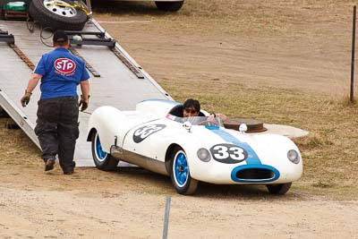 33;1956-Cooper-T39-Bobtail;25-July-2010;Australia;Historic-Sports-Racing-Cars;Morgan-Park-Raceway;Paul-Savoy;QLD;Queensland;Warwick;auto;motorsport;racing;super-telephoto