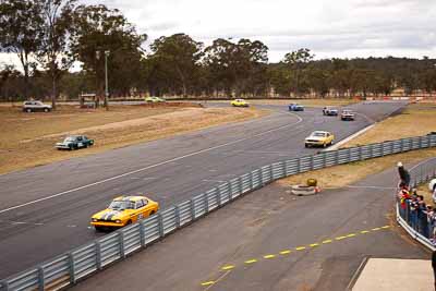 155;1971-Ford-Capri;25-July-2010;50mm;Australia;Glenn-Seton;Group-N;Historic-Touring-Cars;Morgan-Park-Raceway;QLD;Queensland;Warwick;auto;classic;motorsport;racing;vintage