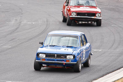 6;1971-Mazda-RX‒2;25-July-2010;Australia;Bob-Sudall;Group-N;Historic-Touring-Cars;Morgan-Park-Raceway;QLD;Queensland;Warwick;auto;classic;motorsport;racing;super-telephoto;vintage