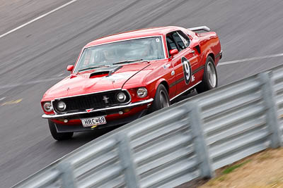 9;1969-Ford-Mustang;25-July-2010;Alan-Evans;Australia;Group-N;Historic-Touring-Cars;Morgan-Park-Raceway;QLD;Queensland;Warwick;auto;classic;motorsport;racing;super-telephoto;vintage