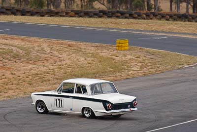 171;1963-Ford-Cortina;25-July-2010;Australia;Gregory-Meredith;Group-N;Historic-Touring-Cars;Morgan-Park-Raceway;QLD;Queensland;Warwick;auto;classic;motorsport;racing;super-telephoto;vintage