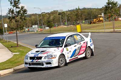 11;30-July-2010;APRC;Asia-Pacific-Rally-Championship;Atsushi-Masumura;Australia;Caloundra;Evo-7;Mitsubishi-Lancer;Mitsubishi-Lancer-Evolution-VII;Osamu-Yoda;QLD;Queensland;Sunshine-Coast;Super-Alex-Troop;auto;motorsport;racing;shakedown;telephoto