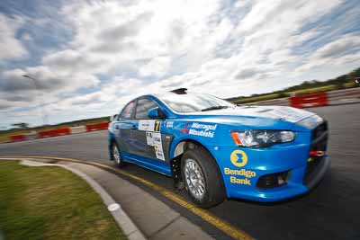 7;30-July-2010;APRC;Asia-Pacific-Rally-Championship;Australia;Caloundra;Evo-10;Glen-Raymond;Matt-Raymond;Mitsubishi-Lancer;Mitsubishi-Lancer-Evolution-X;QLD;Queensland;Sunshine-Coast;auto;clouds;motorsport;racing;shakedown;sky;wide-angle