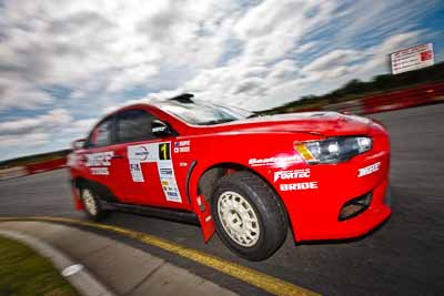 1;30-July-2010;APRC;Asia-Pacific-Rally-Championship;Australia;Caloundra;Chris-Murphy;Evo-10;Katsu-Taguchi;Mitsubishi-Lancer;Mitsubishi-Lancer-Evolution-X;QLD;Queensland;Sunshine-Coast;Team-MRF;Topshot;auto;clouds;motorsport;racing;shakedown;sky;wide-angle