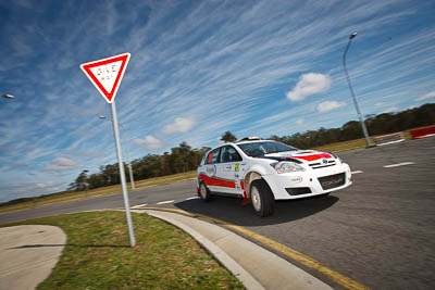 22;30-July-2010;ARC;Australia;Australian-Rally-Championship;Caloundra;Margot-Knowles;QLD;Queensland;Simon-Knowles;Sunshine-Coast;Toyota-Corolla-Sportivo;auto;clouds;motorsport;racing;shakedown;sky;wide-angle