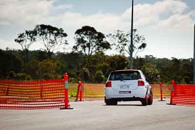 15;30-July-2010;ARC;Australia;Australian-Rally-Championship;Caloundra;QLD;Queensland;Rebecca-Smart;Ryan-Smart;Sunshine-Coast;Toyota-Corolla-Sportivo;auto;motorsport;racing;shakedown;telephoto