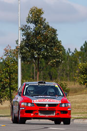 20;30-July-2010;ARC;Australia;Australian-Rally-Championship;Caloundra;Evo-9;Helen-Cheers;Michael-Boaden;Mitsubishi-Lancer;Mitsubishi-Lancer-Evolution-IX;QLD;Queensland;Sunshine-Coast;auto;motorsport;racing;shakedown;super-telephoto