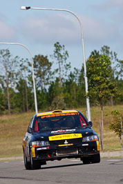 17;30-July-2010;ARC;Australia;Australian-Rally-Championship;Caloundra;Evo-10;Lee-Tierney;Mark-Pedder;Mitsubishi-Lancer;Mitsubishi-Lancer-Evolution-X;Pedders-Suspension;QLD;Queensland;Sunshine-Coast;auto;motorsport;racing;shakedown;super-telephoto