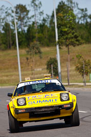 56;30-July-2010;Australia;Caloundra;Mazda-RX‒7;Pedders-Rally-Team;QLD;Queensland;Rian-Calder;Sunshine-Coast;Will-Orders;auto;classic;historic;motorsport;racing;shakedown;super-telephoto;vintage