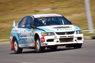 6;30-July-2010;APRC;Asia-Pacific-Rally-Championship;Australia;Caloundra;David-Green;Evo-9;Mitsubishi-Lancer;Mitsubishi-Lancer-Evolution-IX;Nathan-Quinn;QLD;Queensland;Sunshine-Coast;auto;motion-blur;motorsport;racing;shakedown;super-telephoto