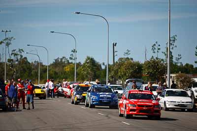 8;30-July-2010;APRC;Asia-Pacific-Rally-Championship;Australia;Caloundra;Evo-9;Mitsubishi-Lancer;Mitsubishi-Lancer-Evolution-IX;Pertamina-Rally-Team;QLD;Queensland;Rifat-Sungkar;Scott-Beckwith;Sunshine-Coast;auto;motorsport;racing;shakedown;telephoto