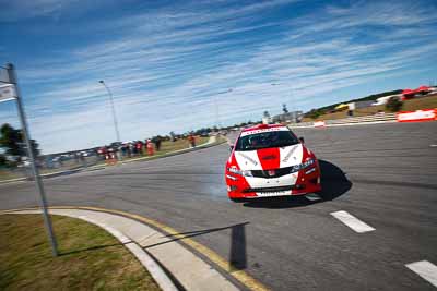 19;30-July-2010;ARC;Australia;Australian-Rally-Championship;Caloundra;Eli-Evans;Glen-Weston;Honda-Civic-Type-R;QLD;Queensland;Sunshine-Coast;auto;clouds;motorsport;racing;shakedown;sky;wide-angle