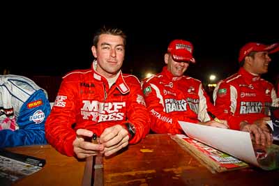 30-July-2010;APRC;Asia-Pacific-Rally-Championship;Australia;Caloundra;Chris-Murphy;QLD;Queensland;Sunshine-Coast;auto;motorsport;night;portrait;racing;wide-angle