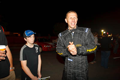 30-July-2010;APRC;Alister-McRae;Asia-Pacific-Rally-Championship;Australia;Caloundra;QLD;Queensland;Sunshine-Coast;auto;motorsport;night;portrait;racing;wide-angle