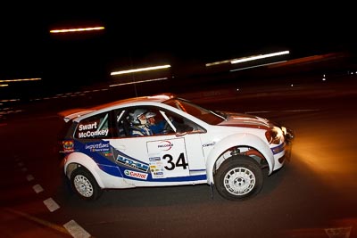 34;30-July-2010;Australia;Caloundra;Gerard-McConkey;Marius-Swart;QLD;QRC;Queensland;Queensland-Rally-Championship;Sunshine-Coast;Volkswagen-Polo-S2000;auto;fisheye;motion-blur;motorsport;night;racing