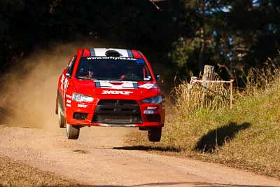 1;31-July-2010;APRC;Asia-Pacific-Rally-Championship;Australia;Chris-Murphy;Evo-10;Imbil;Katsu-Taguchi;Mitsubishi-Lancer;Mitsubishi-Lancer-Evolution-X;QLD;Queensland;Sunshine-Coast;Team-MRF;auto;motorsport;racing;super-telephoto