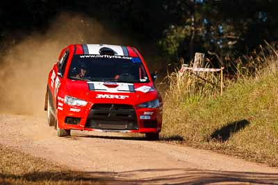 1;31-July-2010;APRC;Asia-Pacific-Rally-Championship;Australia;Chris-Murphy;Evo-10;Imbil;Katsu-Taguchi;Mitsubishi-Lancer;Mitsubishi-Lancer-Evolution-X;QLD;Queensland;Sunshine-Coast;Team-MRF;auto;motorsport;racing;super-telephoto