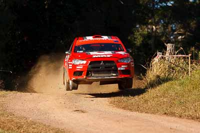 3;31-July-2010;APRC;Asia-Pacific-Rally-Championship;Australia;Evo-10;Gaurav-Gill;Glen-Macneall;Imbil;Mitsubishi-Lancer;Mitsubishi-Lancer-Evolution-X;QLD;Queensland;Sunshine-Coast;Team-MRF;auto;motorsport;racing;super-telephoto