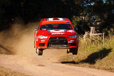 3;31-July-2010;APRC;Asia-Pacific-Rally-Championship;Australia;Evo-10;Gaurav-Gill;Glen-Macneall;Imbil;Mitsubishi-Lancer;Mitsubishi-Lancer-Evolution-X;QLD;Queensland;Sunshine-Coast;Team-MRF;auto;motorsport;racing;super-telephoto