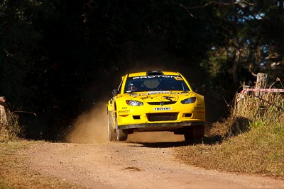 4;31-July-2010;APRC;Alister-McRae;Asia-Pacific-Rally-Championship;Australia;Bill-Hayes;Imbil;Proton-Satria-Neo-S2000;QLD;Queensland;Sunshine-Coast;auto;motorsport;racing;super-telephoto