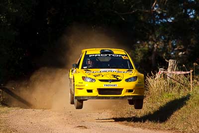 4;31-July-2010;APRC;Alister-McRae;Asia-Pacific-Rally-Championship;Australia;Bill-Hayes;Imbil;Proton-Satria-Neo-S2000;QLD;Queensland;Sunshine-Coast;auto;motorsport;racing;super-telephoto