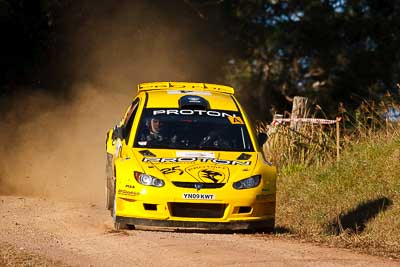 4;31-July-2010;APRC;Alister-McRae;Asia-Pacific-Rally-Championship;Australia;Bill-Hayes;Imbil;Proton-Satria-Neo-S2000;QLD;Queensland;Sunshine-Coast;auto;motorsport;racing;super-telephoto